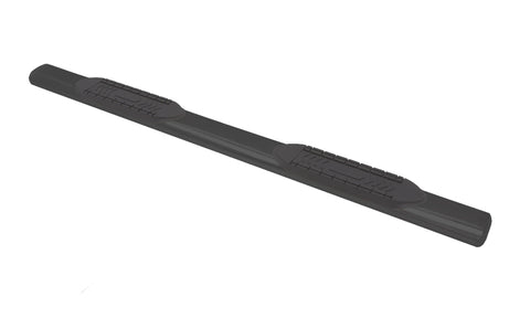 Lund 07-17 Chevy Silverado 1500 Crew Cab 6in. Oval Straight Black Nerf Bars - Black - 22268768