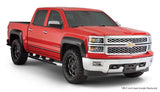 Bushwacker 15-18 Chevy Silverado 2500 HD Fleetside Extend-A-Fender Style Flares 4pc - Black - 40964-02