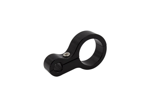 Fleece Performance 6061 T6 Aluminum 1/2in Routing Hole 1.5in Roll Bar Clamp - Black Anodized - FPE-RBC-1.5-0.5