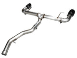 AWE Tuning 19-23 BMW 330i / 21-23 BMW 430i Base G2X Track Edition Axle-Back Exhaust - Diamond Black - 3020-33429