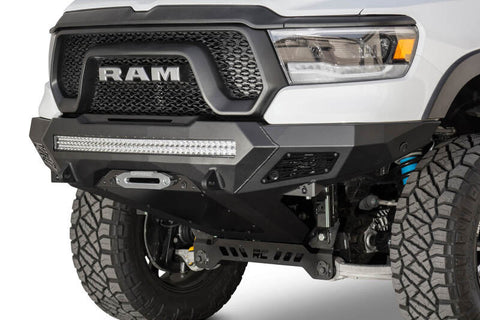 Addictive Desert Designs 2019 Ram Rebel 1500 Stealth Fighter Fr Bumper w/Winch&Parking Sensor Mounts - F611422770103