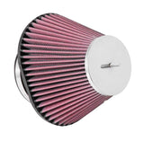 K&N Universal Clamp-On Air Filter 3.938in FLG 7.125in X 5.313in Base 3.5in Top w/ Stud 5in Height - RC-5056