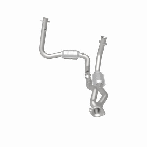 MagnaFlow Direct Fit Catalytic Converter 05-06 Jeep Grand Cherokee 3.7L Y-Pipe Assembly - 49687