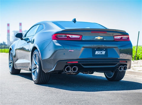 Borla 2016 Chevy Camaro V6 AT/MT ATAK Rear Section Exhaust w/ Dual Mode Valves - 11931