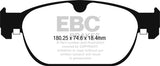 EBC 2015+ Volvo XC90 Ultimax2 Front Brake Pads - UD1865