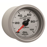 Autometer Ultra-Lite II 52mm 0-100 PSI Mechanical Oil Pressure Gauge - 4921