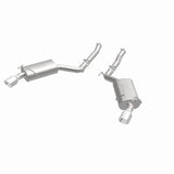 MagnaFlow Axle-Back Stainless Dual Split 4in Polished Tips 10-15 Chevrolet Camaro Convert. 3.6L V6 - 15354