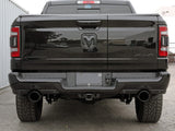 aFe Large Bore-HD 3 IN 409 Stainless Steel DPF-Back Exhaust System w/Black Tip RAM 1500 20-21 V6-3.0 - 49-42080-B