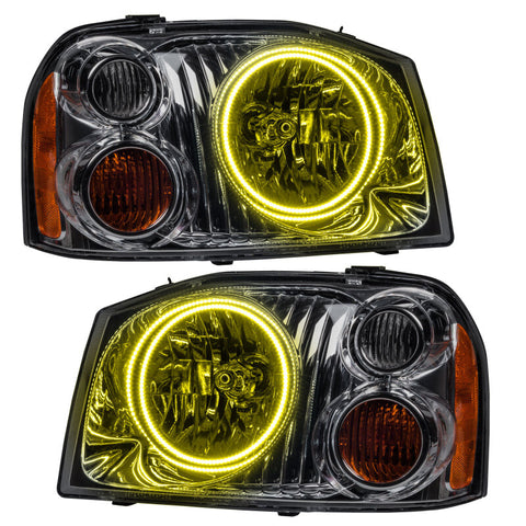 Oracle 01-04 Nissan Frontier SMD HL - Dual Halo - ColorSHIFT w/ Simple Controller - 7178-504