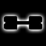 ORACLE Lighting Universal Illuminated LED Letter Badges - Matte Blk Surface Finish - X - 3141-X-001