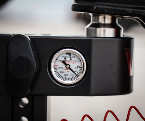 Weigh Safe 180 Hitch 4in Drop Hitch & 2in Shank (10K/12.5K GTWR) w/WS05 - Black Cerakote - LTB4-2-KA-CER-BLA