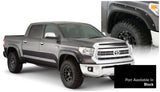 Bushwacker 16-17 Toyota Tundra Fleetside Pocket Style Flares 4pc 66.7/78.7/97.6in Bed - Black - 30918-33