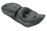Mustang 97-07 Harley Road King, 06-07 Road Glide, 00-05 Eagle Touring 1PC Seat Regal - Black - 75465