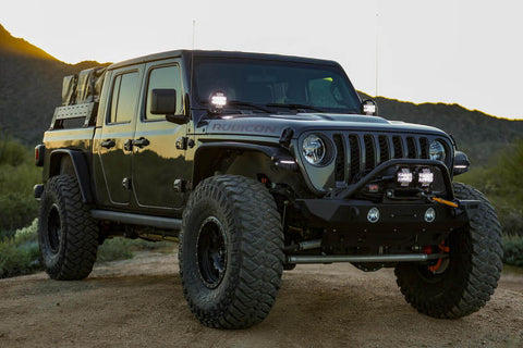 ARB Nacho 5.75in Offroad TM5 Combo White LED Light Set - TM512