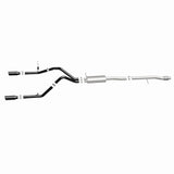 MagnaFlow SYS Cat-Back 4in Black Dual Split Rear Tips 14-15 Chevy Silverado/GMC Sierra 4.3L-5.3L - 15361