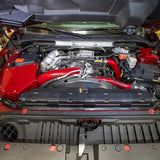 Wehrli 20-24 Chevrolet 6.6L L5P Duramax 4in Intake Kit - Red - WCF100702-RED