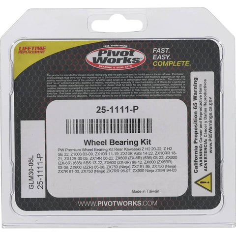 Pivot Works Pw Premium Wheel Bearing - 25-1111-P