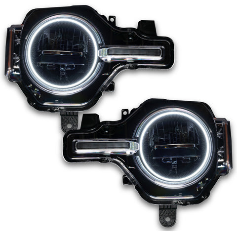 Oracle 2021 Ford Bronco Base Headlight LED Halo Kit - ColorSHIFT - w/ BC1 Controller - 1470-335
