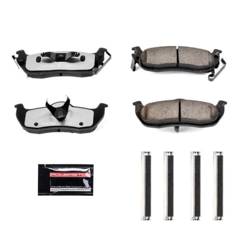 Power Stop 04-10 Infiniti QX56 Rear Z36 Truck & Tow Brake Pads w/Hardware - Z36-1041