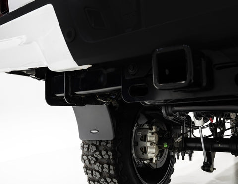 Bushwacker 14-21 Toyota Tundra Trail Armor Rear Mud Flaps (Fits Pocket Style Flare) - MUD-30040