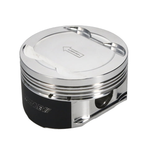 Manley Ford Cyclone 3.7L DOHC 3.760in Bore 10.5:1 CR +2.0cc Dome Piston Set - 599600C-6