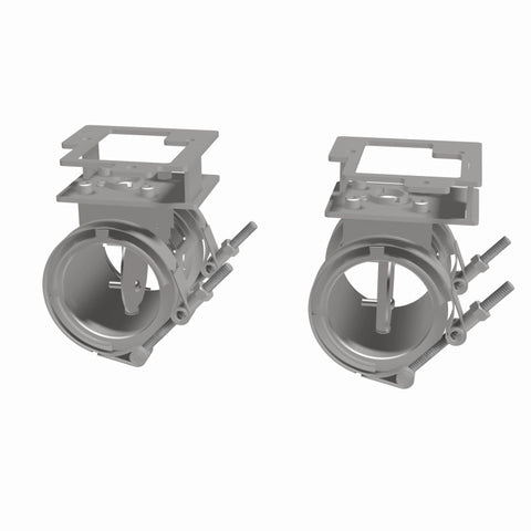 MagnaFlow 2018 Ford Mustang V8-5.0LGAS Exhaust Acc - 2.5in ID/OD - 304SS - Integrated V-Band Flanges - 10805