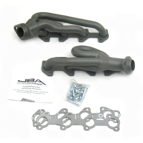 JBA 02-03 Dodge RAM 4.7L PowerTech 1-1/2in Primary Ti Ctd Cat4Ward Header - 1949S-1JT