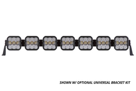 Diode Dynamics SS5 Sport Universal CrossLink 7-Pod Lightbar - White Combo - DD6800