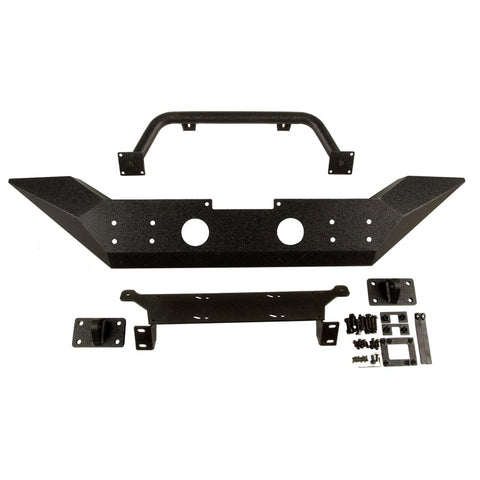 Rugged Ridge Spartan Front Bumper HCE W/Overrider 07-18 Jeep Wrangler JK - 11548.01