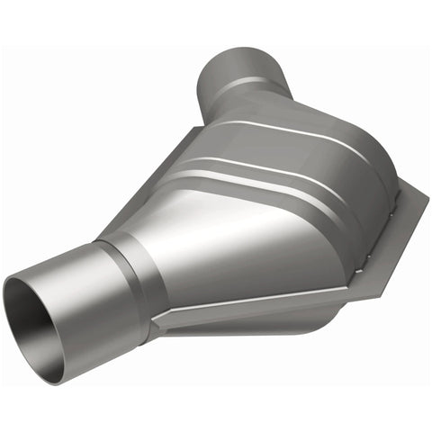 MagnaFlow Universal Catalytic Converter 2.00in Angled In/Out Frnt CA - 454184