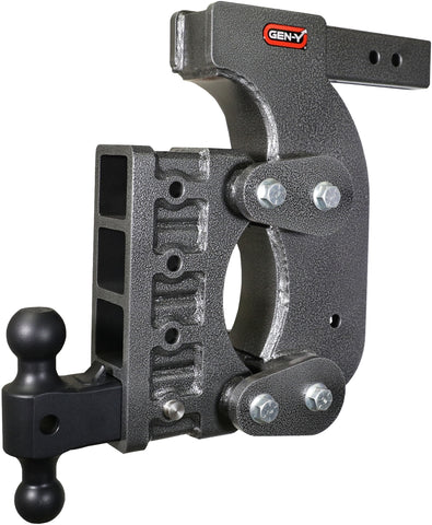 Gen-Y The Boss Torsion-Flex 2.5in Receiver 15in Drop Hitch w/GH-061 Dual-Ball/Stabilizer Kit - GH-1514