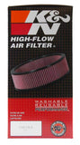 K&N Universal Round Air Filter 9in OD / 7-1/2in ID / 4in Height - E-3640