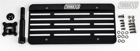 Turbo XS 15-17 Subaru WRX/STI License Plate Relocation Kit - TOWTAG-W15