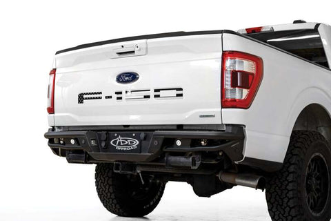 Addictive Desert Designs 21-23 Ford F-150 PRO Bolt-On Rear Bumper w/ Back-up Sensor Cutouts - R198571280103