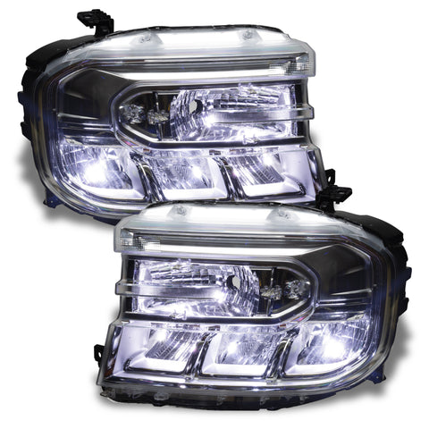 Oracle 2022 Ford Maverick RGB Headlight Demon Eye Kit - ColorSHIFT w/RF Controller - 1469-330
