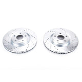 Power Stop 15-19 Ford Edge Front Evolution Drilled & Slotted Rotors - Pair - AR85182XPR
