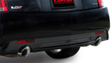 Corsa 2009-2014 Cadillac CTS Sedan V 6.2L V8 Polished Sport Axle-Back Exhaust - 14941