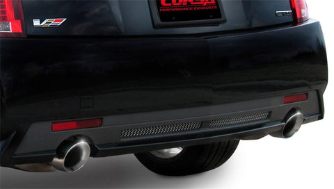 Corsa 2009-2014 Cadillac CTS Sedan V 6.2L V8 Polished Sport Axle-Back Exhaust - 14941
