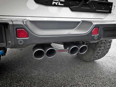 aFe Rebel Series 2.5in 304 SS Cat-Back Exhaust w/ Black Tip 18-20 Jeep Wrangler (JL) - 49-38073-B