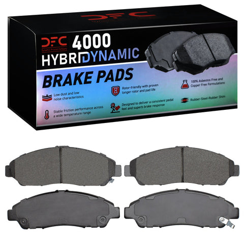 DFC 17-20 GMC Acadia Front 4000 Hybridynamic Brake Pads - 4000-1896-00