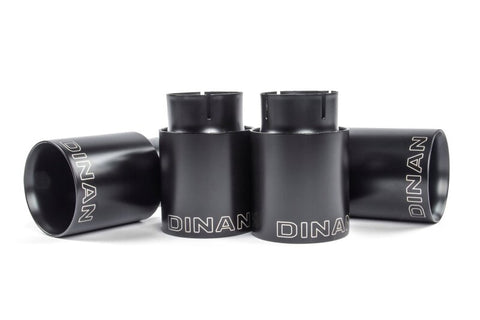 Dinan 23-26 BMW M240i/M240i xDrive (G42) Valved Axleback Exhaust System - Black Tips - D660-0098-BLK
