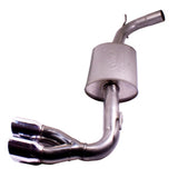 Ford Racing 2012-2014 Focus Hatchback Axle Back Exhaust System - M-5230-FSH