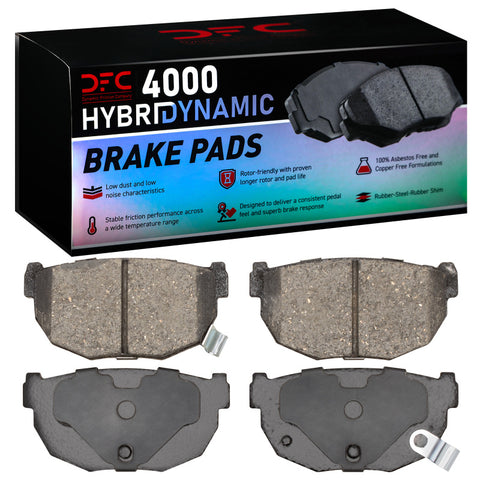 DFC 81-98 Nissan Maxima Rear 4000 Hybridynamic Brake Pads - 4000-0272-00