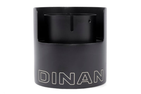 Dinan Double-Walled 4.5in Clamp-On Exhaust Tip - Black - 4.5in Outlet / 3in Inlet - D663-0640-BOX