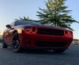 Oracle 15-21 Dodge Challenger LED Waterproof Halo Kit - Red - 3990-003
