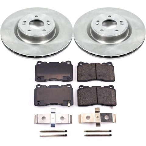 Power Stop 10-16 Hyundai Genesis Coupe Front Autospecialty Brake Kit - KOE6166