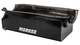 Moroso 65-Up Oldsmobile V-8 (330-455) Marine Stroker Box Sump Flat Bottom 10qt 7.25in Steel Oil Pan - 21631