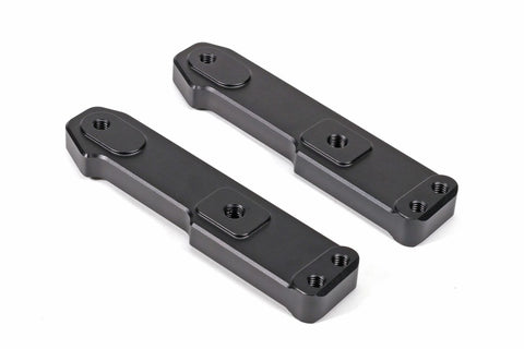 PERRIN 22-23 Subaru WRX Front Mount Intercooler Kit (Black Tubes & Silver Core) - PSP-ITR-441SL/BK