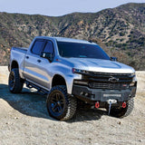 Westin 19-21 Chevrolet Silverado 1500 (Excl. Diesel & LD) Pro-Series Front Bumper - Textured Black - 58-411215