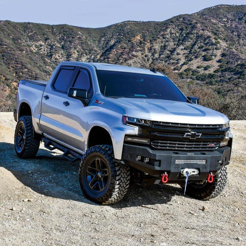 Westin 19-21 Chevrolet Silverado 1500 (Excl. Diesel & LD) Pro-Series Front Bumper - Textured Black - 58-411215